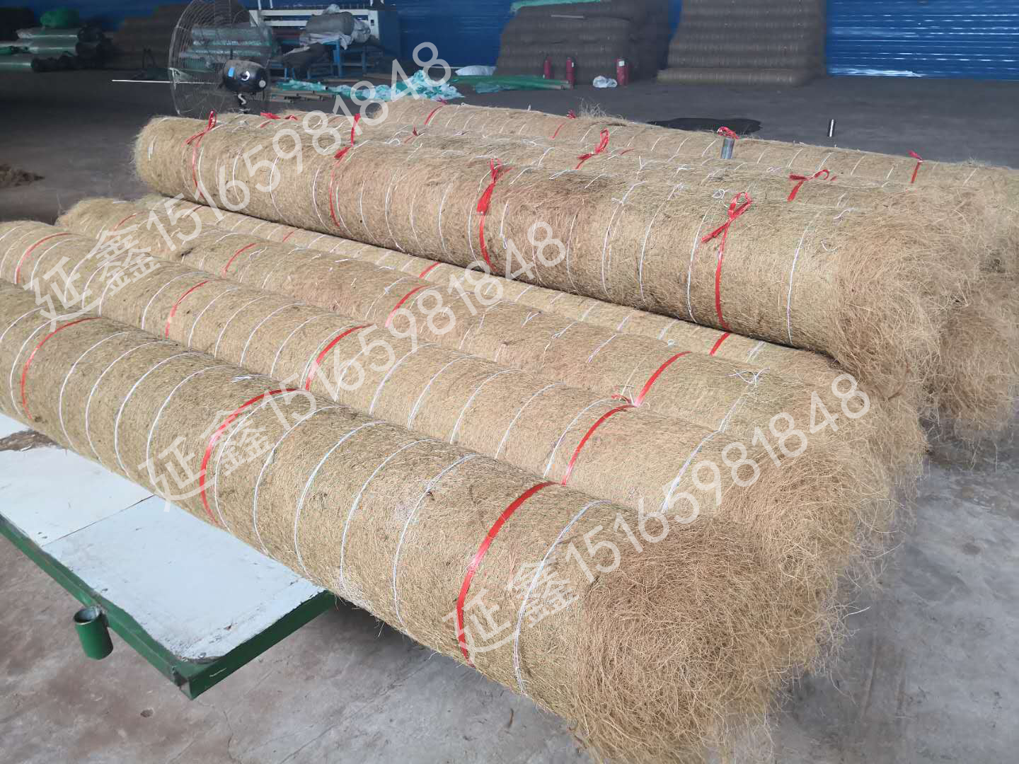 黑龙江的客户今日订购植生毯9000平方米！